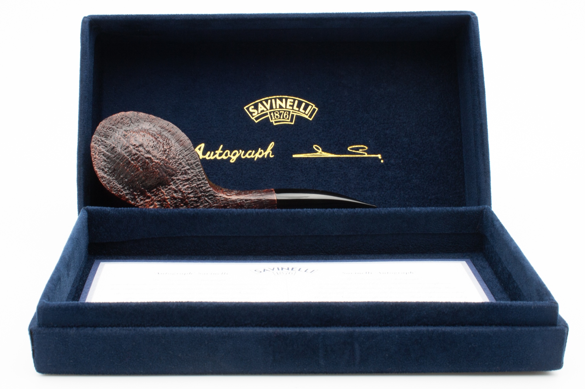 Savinelli Autograph New Skinless Sandblast 3