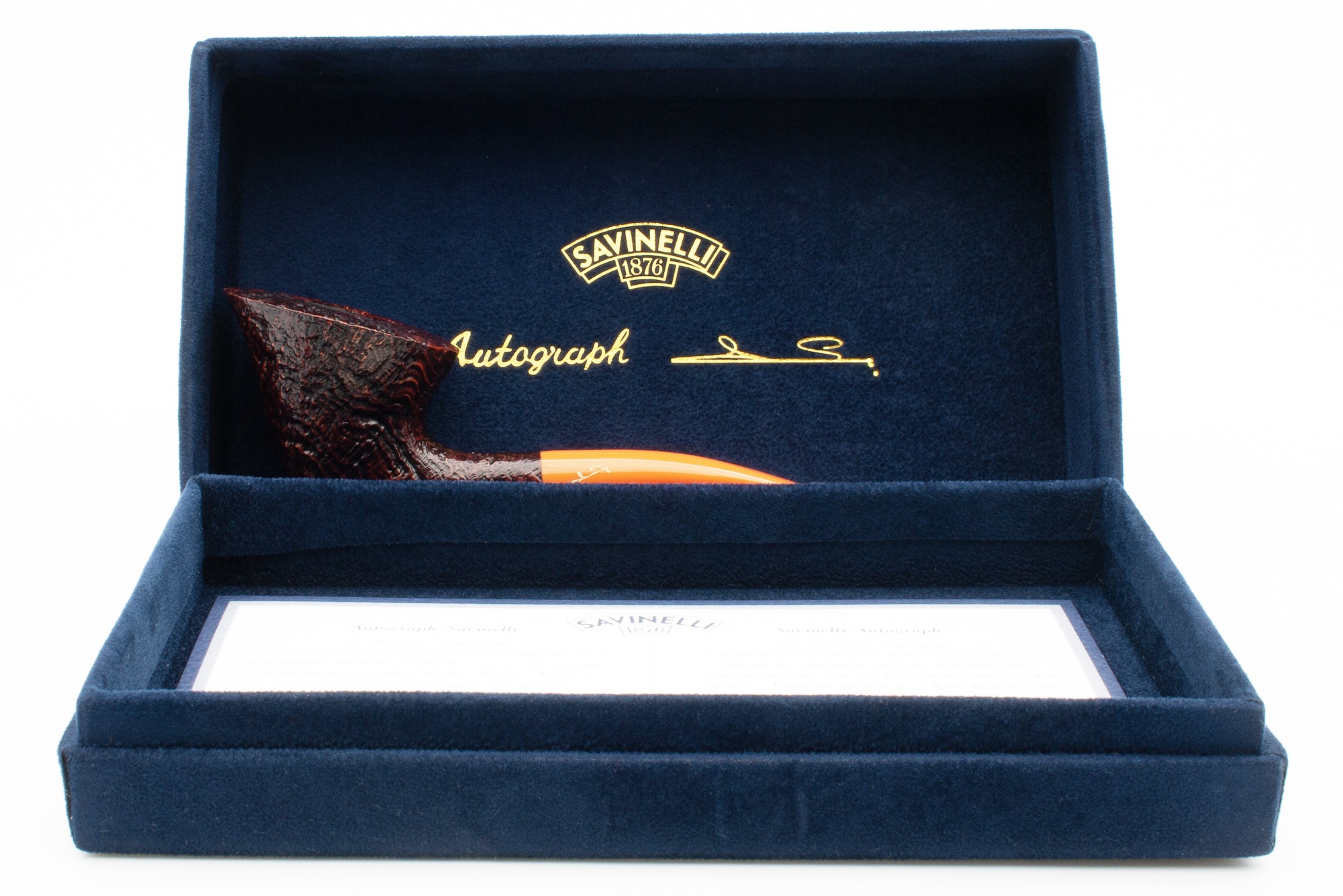 Savinelli Autograph Sandblast-1