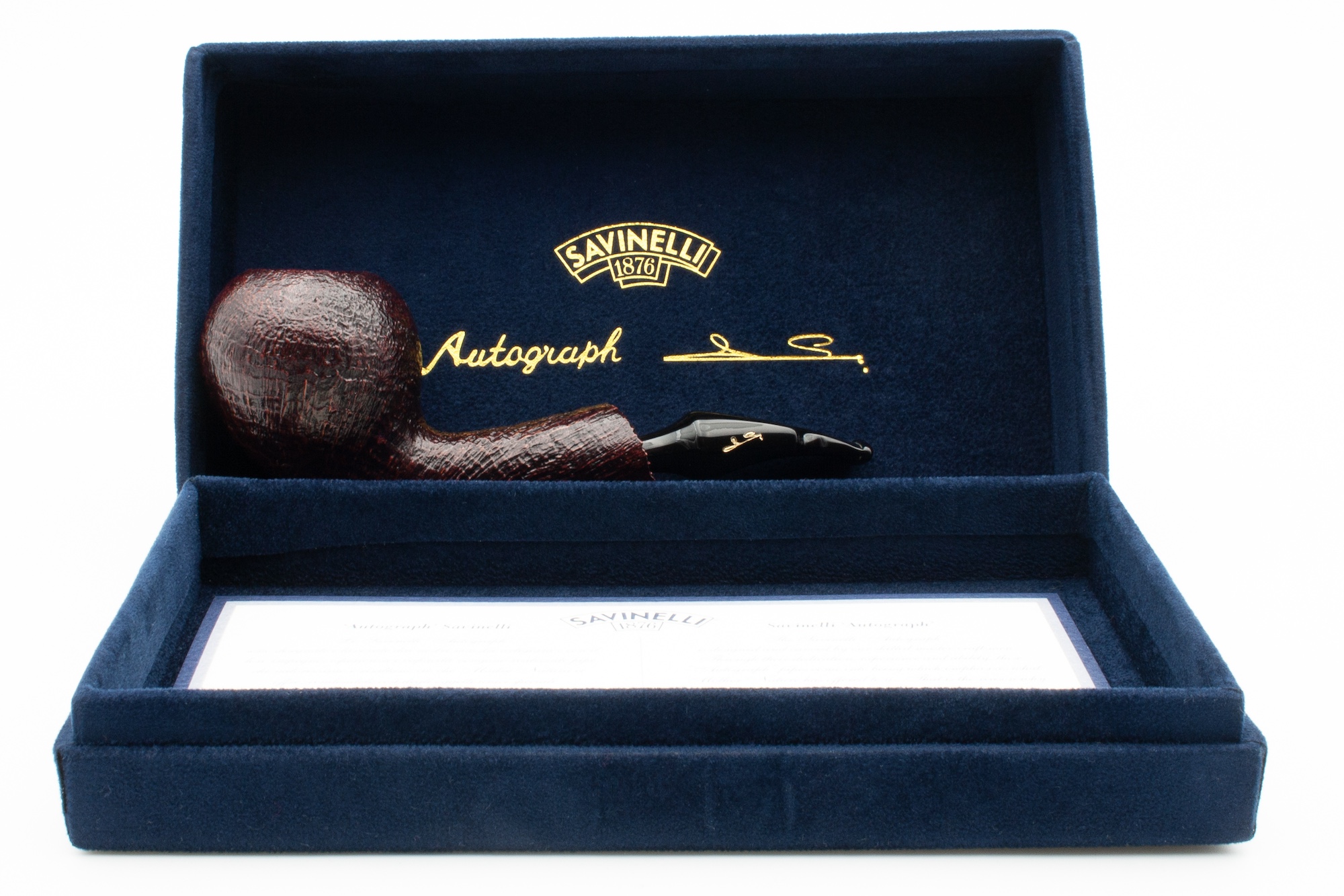 Savinelli Autograph New Skinless Sandblast-2