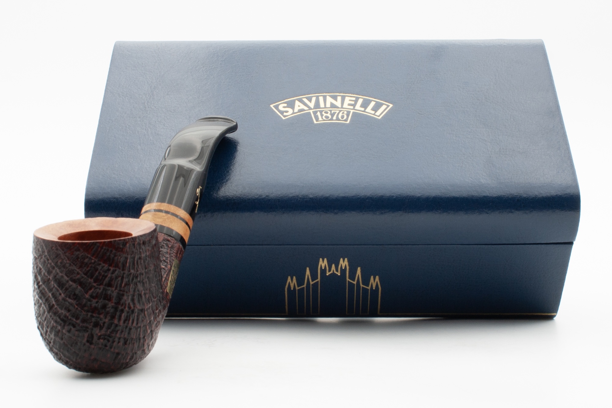 Savinelli Collection 25 Sandblast Panel