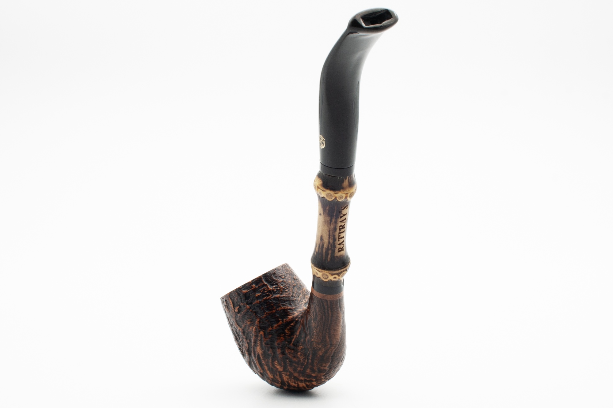 Rattray's Bamboo Bent Sandblast Brown