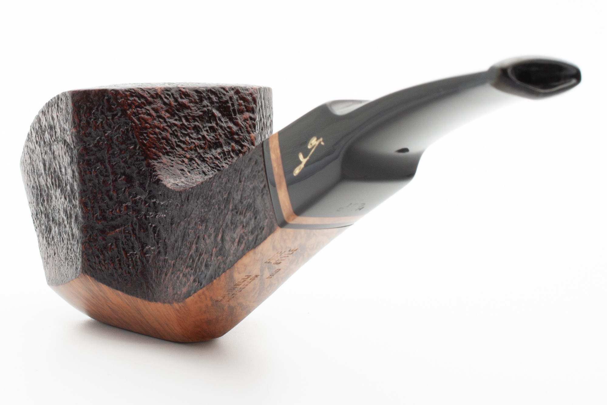 Savinelli Autograph Panel Sandblast-1