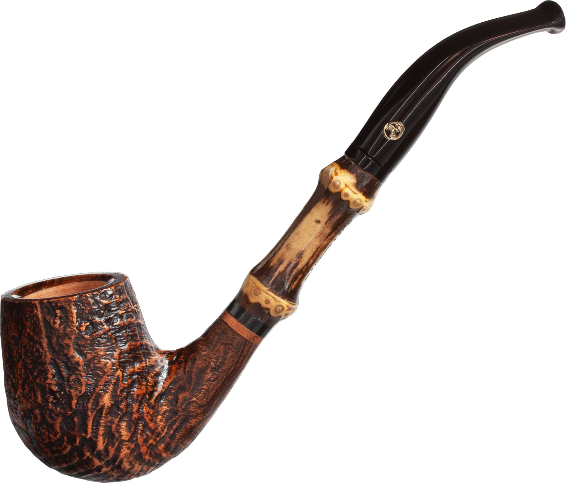 Rattray's Bamboo Bent Sandblast Brown