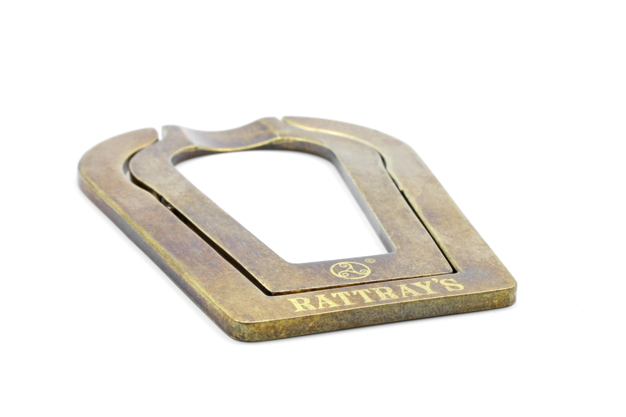 Rattray's Flat Fred Pipe Stand Brass (3x)